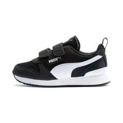 PUMA 373617_01_32 Chaussure d'athlétisme 32 Noir, Blanc