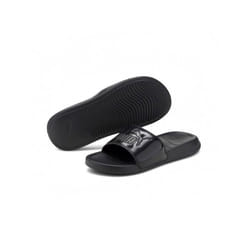 Claquettes noires femme Puma Popcat 20