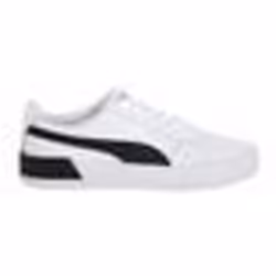 Baskets Puma Carina Leather blanc / noir femme