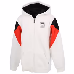 Veste sweat zippé - Puma - Rebel block - Capuche - Manches longues - Mixte
