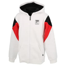 Veste sweat zippé - Puma - Rebel block - Capuche - Manches longues - Mixte