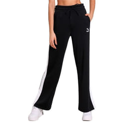 Puma Classics Wide Leg Pants Pantalon De Jogging Femme Puma Black FR : S (Taille Fabricant : S)