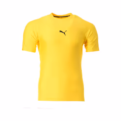 T-shirt Jaune Homme Puma Train Compres