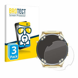 BROTECT Film Protecteur Verre 9H pour Diesel DZ7333 Mr. Daddy 2.0 (3 Pièces) [Anti-Rayures Transparent]