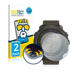 BROTECT Protection Intégrale 3D Incurvé pour Suunto Traverse Alpha (2 Pièces) - Couverture Complète Film Protection Écran