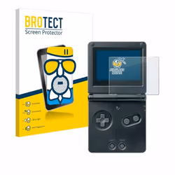 BROTECT Anti-Reflet Protection dÉcran Verre Mat pour Nintendo Gameboy Advance GBA SP - Film Protecteur Vitre 9H