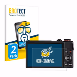 BROTECT Protection Ecran pour Canon PowerShot G7 X Mark III (2 Pièces) - Film Protection Ultra Clair