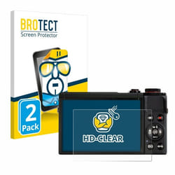 BROTECT Protection Ecran pour Canon PowerShot G7 X Mark III (2 Pièces) - Film Protection Ultra Clair