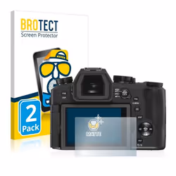 BROTECT Protection Ecran Anti-Reflet pour Leica V-LUX 5 (2 Pièces) - Film Mat
