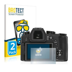 BROTECT Protection Ecran Anti-Reflet pour Leica V-LUX 5 (2 Pièces) - Film Mat