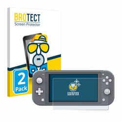 BROTECT Protection Ecran Anti-Reflet pour Nintendo Switch Lite (2 Pièces) - Film Mat