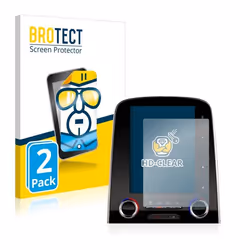 BROTECT Protection Ecran pour Renault Scenic R-Link 2 8.7 (2 Pièces) - Film Protection Ultra Clair