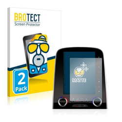 BROTECT Protection Ecran Anti-Reflet pour Renault Scenic R-Link 2 8.7 (2 Pièces) - Film Mat