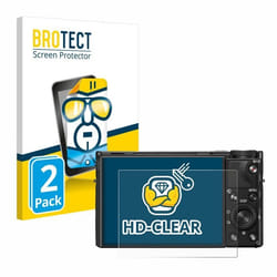 BROTECT Protection Ecran pour Sony Cyber-Shot DSC-RX100 VII / VIIA (2 Pièces) - Film Protection Ultra Clair