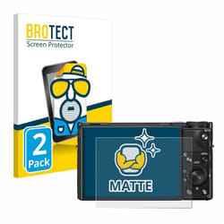 BROTECT Protection Ecran Anti-Reflet pour Sony Cyber-Shot DSC-RX100 VII / VIIA (2 Pièces) - Film Mat