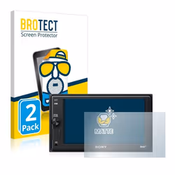 BROTECT Protection Ecran Anti-Reflet pour Sony XAV-AX1005DB (2 Pièces) - Film Mat