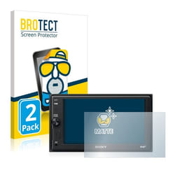 BROTECT Protection Ecran Anti-Reflet pour Sony XAV-AX1005DB (2 Pièces) - Film Mat