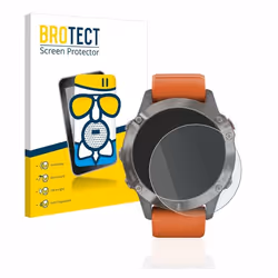 BROTECT Anti-Reflet Protection dÉcran Verre Mat pour Garmin Fenix 6 / 6 Pro / 6 Pro Solar - Film Protecteur Vitre 9H