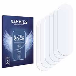Savvies Protection Ecran pour Xiaomi Redmi Note 8 Pro (Caméra UNIQUEMENT) (6 Pièces) - Film Protection Ultra Clair