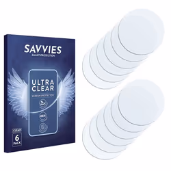 Savvies Protection Ecran pour Apple iPhone 11 (Caméra UNIQUEMENT) (6 Pièces) - Film Protection Ultra Clair