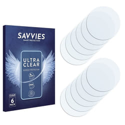 Savvies Protection Ecran pour Apple iPhone 11 (Caméra UNIQUEMENT) (6 Pièces) - Film Protection Ultra Clair