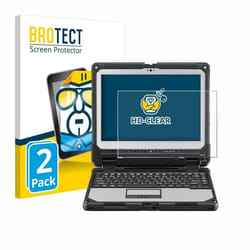 BROTECT Protection Ecran pour Panasonic Toughbook CF-33 (2 Pièces) - Film Protection Ultra Clair