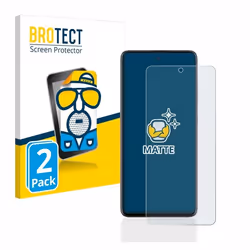 BROTECT Protection Ecran Anti-Reflet pour Samsung Galaxy A51 (2 Pièces) - Film Mat