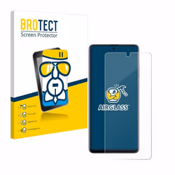BROTECT Film Protecteur Verre 9H pour Samsung Galaxy A71 [Anti-Rayures Transparent]