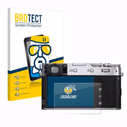 BROTECT Film Protecteur Verre 9H pour Fujifilm X100V [Anti-Rayures Transparent]