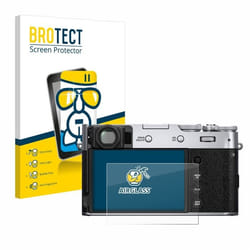 BROTECT Film Protecteur Verre 9H pour Fujifilm X100V [Anti-Rayures Transparent]