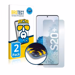 BROTECT Protection Intégrale 3D Incurvé pour Samsung Galaxy S20 Plus 5G (2 Pièces) - Couverture Complète Film Protection Écra ...