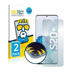 BROTECT Protection Intégrale 3D Incurvé pour Samsung Galaxy S20 Plus 5G (2 Pièces) - Couverture Complète Film Protection Écran