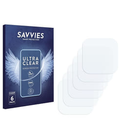 Savvies Protection Ecran pour Xiaomi Redmi Note 9 Pro (Caméra UNIQUEMENT) (6 Pièces) - Film Protection Ultra Clair