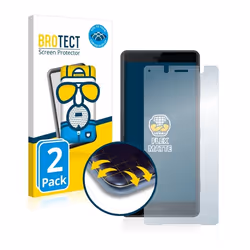 BROTECT Protection Intégrale 3D Incurvé Matte pour Sony Xperia XZ2 Compact (2 Pièces) - Couverture Complète Film Protection É ...