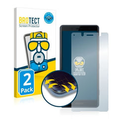 BROTECT Protection Intégrale 3D Incurvé Matte pour Sony Xperia XZ2 Compact (2 Pièces) - Couverture Complète Film Protection Écr