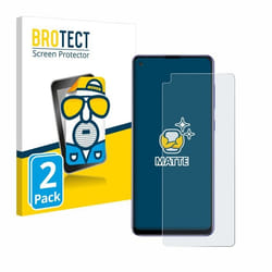 BROTECT Protection Ecran Anti-Reflet pour Samsung Galaxy A21s (2 Pièces) - Film Mat