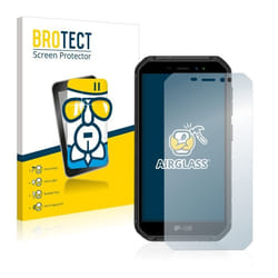 BROTECT Film Protecteur Verre 9H pour Ulefone Armor X7 Pro [Anti-Rayures Transparent]