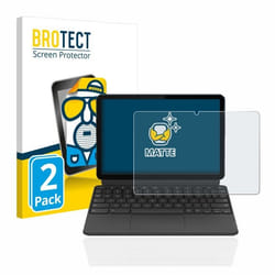 BROTECT Protection Ecran Anti-Reflet pour Lenovo IdeaPad Duet Chromebook 10.1 (en paysage) (2 Pièces) - Film Mat