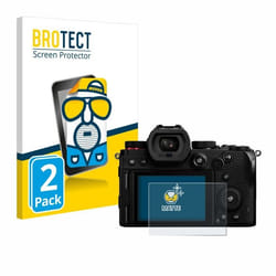 BROTECT Protection Ecran Anti-Reflet pour Panasonic Lumix DC-S5 / DC-S5D (2024) (2 Pièces) - Film Mat