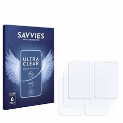 Savvies Protection Ecran pour Microsoft Surface Duo (6 Pièces) - Film Protection Ultra Clair