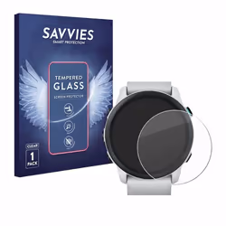 Savvies Verre Trempé pour Garmin Forerunner 745 Vitre Protection Ecran Film Trempé de Verre Dureté 9H