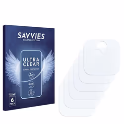 Savvies Protection Ecran pour Google Pixel 4a 5G (Caméra UNIQUEMENT) (6 Pièces) - Film Protection Ultra Clair