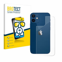 BROTECT Film Protecteur Verre 9H pour Apple iPhone 12 / 12 Pro (Arrière) [Anti-Rayures Transparent]