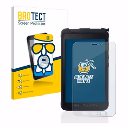 BROTECT Anti-Reflet Protection dÉcran Verre Mat pour Samsung Galaxy Tab Active 3 - Film Protecteur Vitre 9H