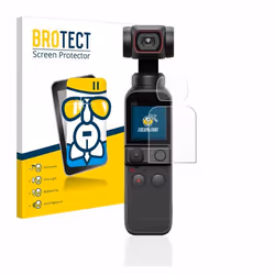 BROTECT Film Protecteur Verre 9H pour DJI Osmo Pocket 2 (Affichage + Lentille) [Anti-Rayures Transparent]