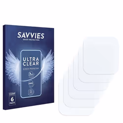 Savvies Protection Ecran pour Samsung Galaxy A12 (Caméra UNIQUEMENT) (6 Pièces) - Film Protection Ultra Clair