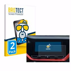 BROTECT Protection Ecran Anti-Reflet pour Kia E-Niro 2020 Infotainment System (2 Pièces) - Film Mat