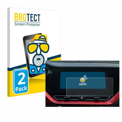 BROTECT Protection Ecran Anti-Reflet pour Kia E-Niro 2020 Infotainment System (2 Pièces) - Film Mat