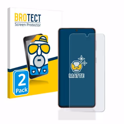BROTECT Protection Ecran Anti-Reflet pour Samsung Galaxy S21 / 5G (2 Pièces) - Film Mat