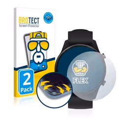BROTECT Protection Intégrale 3D Incurvé pour Xiaomi Mi Watch 2021 (2 Pièces) - Couverture Complète Film Protection Écran